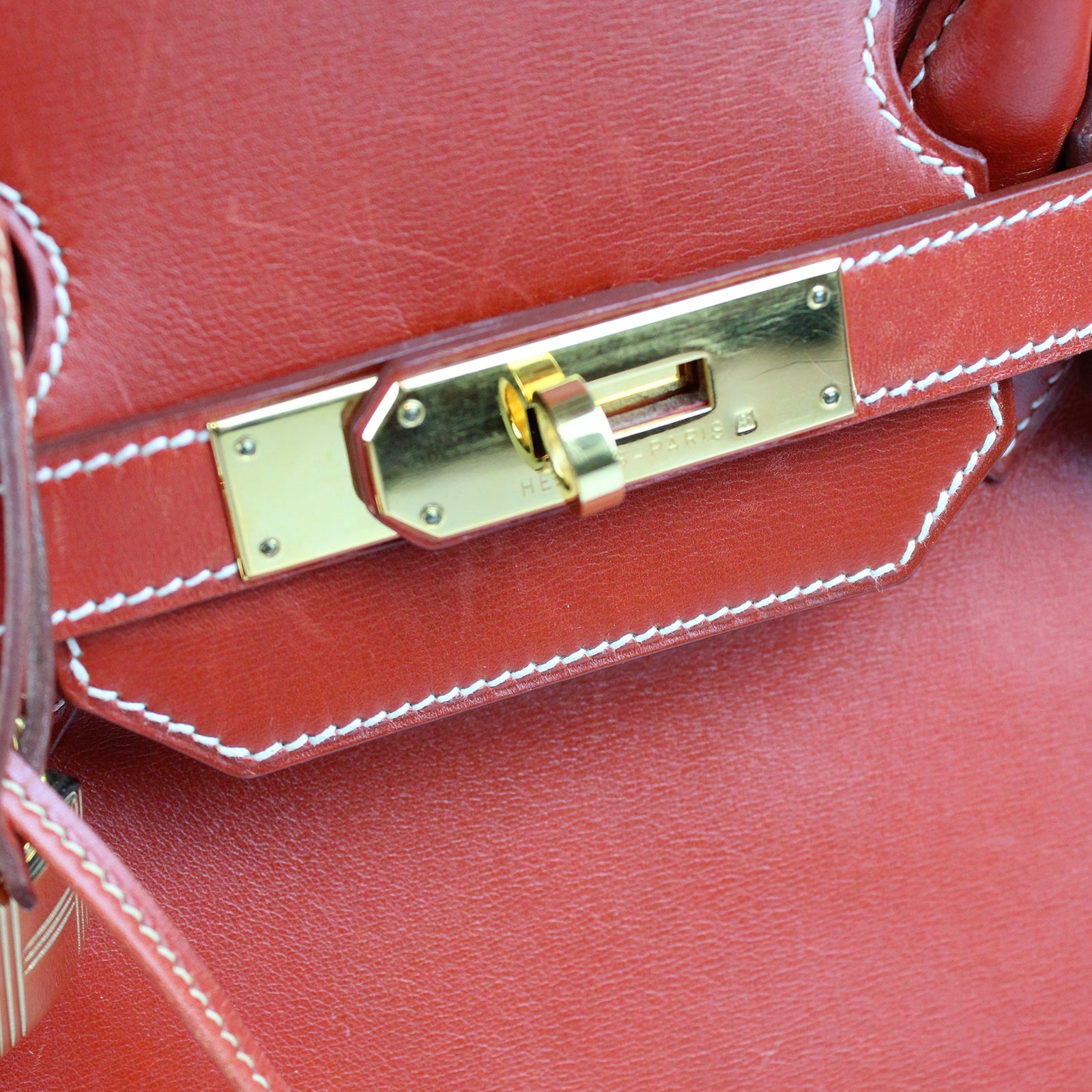 HERMÈS - Birkin 35 en cuir box