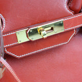HERMÈS - Birkin 35 en cuir box