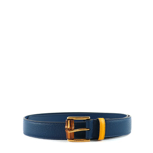 GUCCI - Blondie belt in burgundy smooth leather (T85)