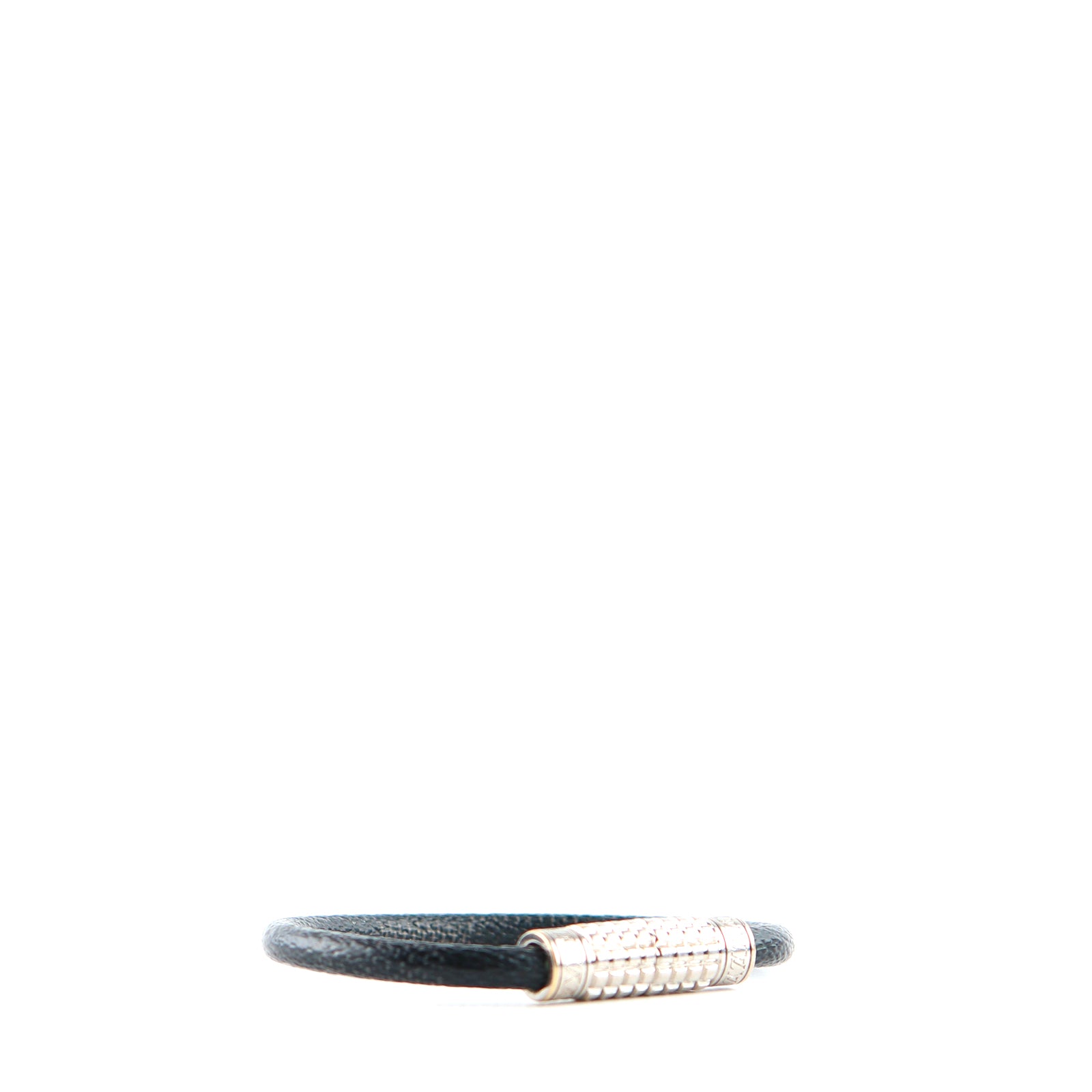 LOUIS VUITTON - Bracelet Digit en toile damier graphite