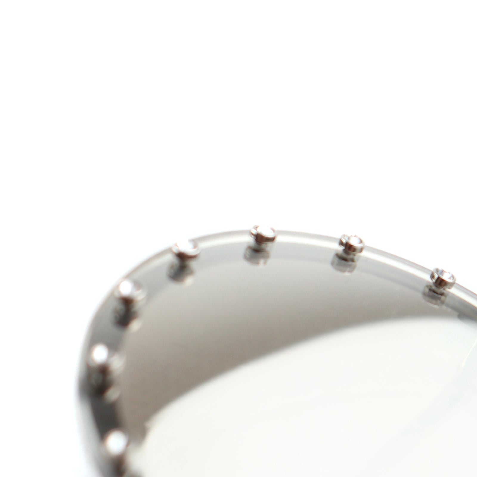 VALENTINO - Round sunglasses with rhinestones