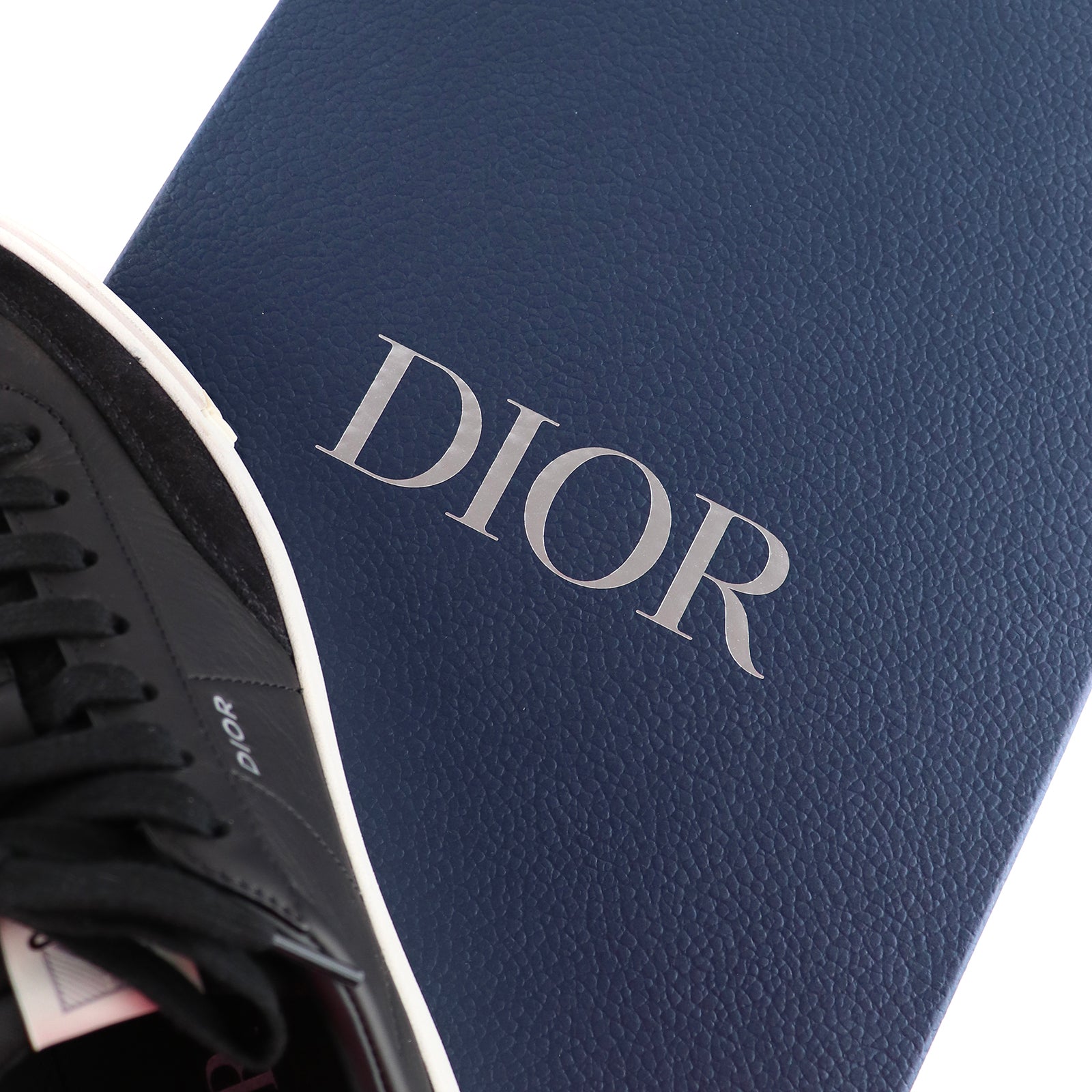 DIOR - Sneakers B101 en cuir noir (T43)