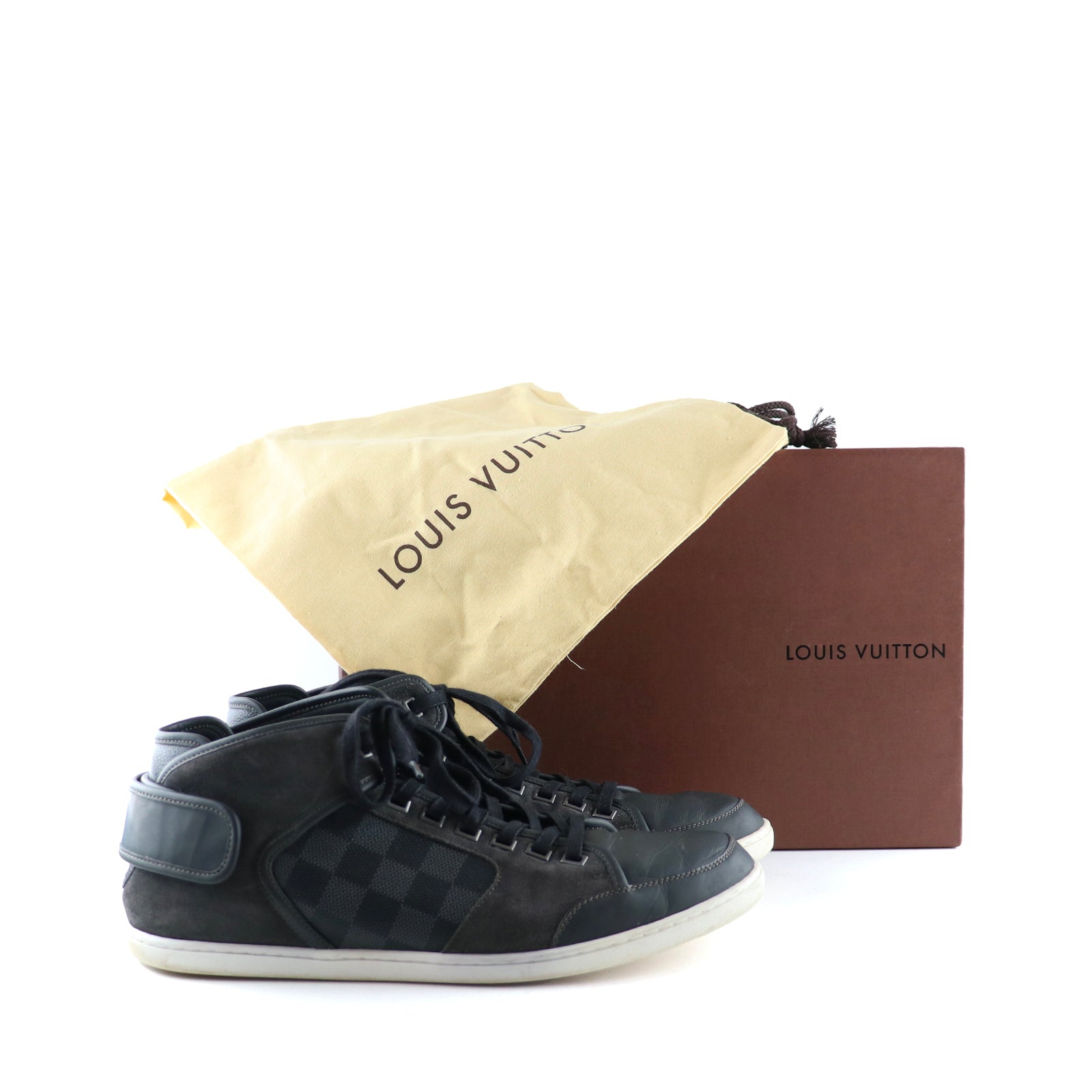 LOUIS VUITTON - Sneakers damier graphite (T43,5)