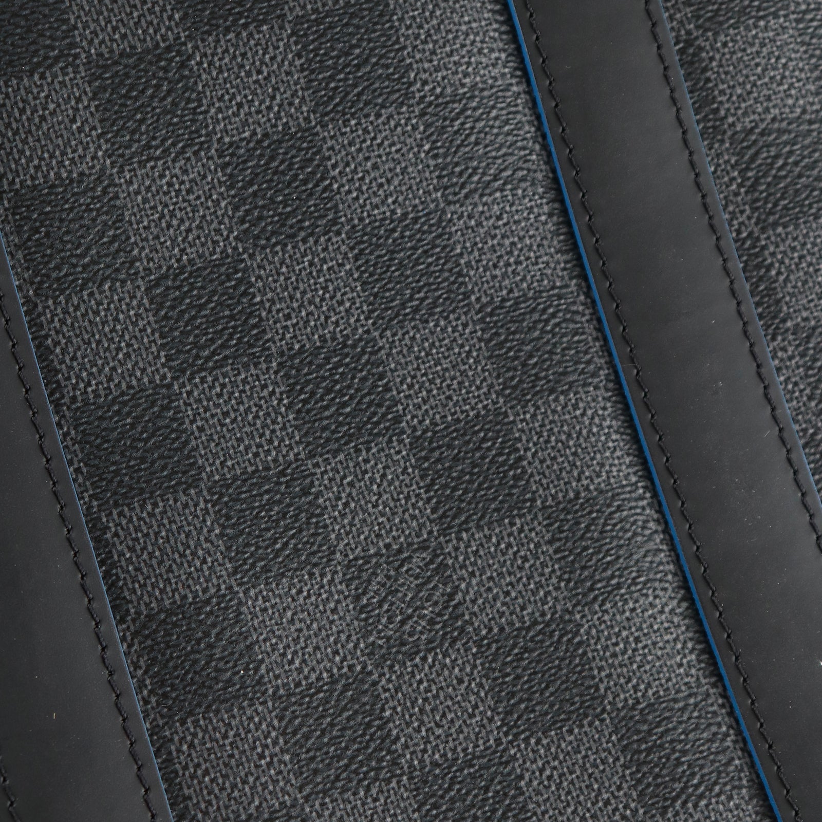 LOUIS VUITTON - Sac de voyage Keepall 45 en toile damier graphite édition limitée