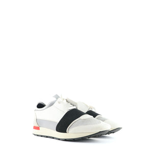 BALENCIAGA - Race sneakers in leather and suede (T42)