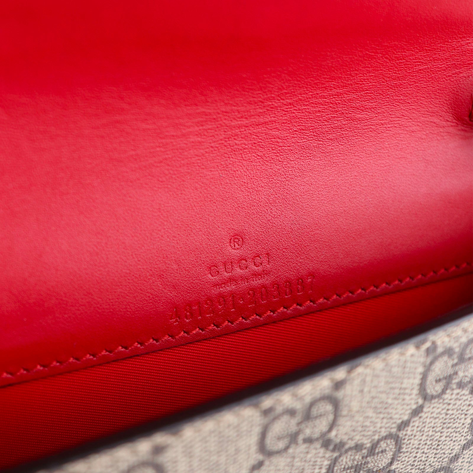 GUCCI - Sac à bandoulière Suprême GG avec cerises