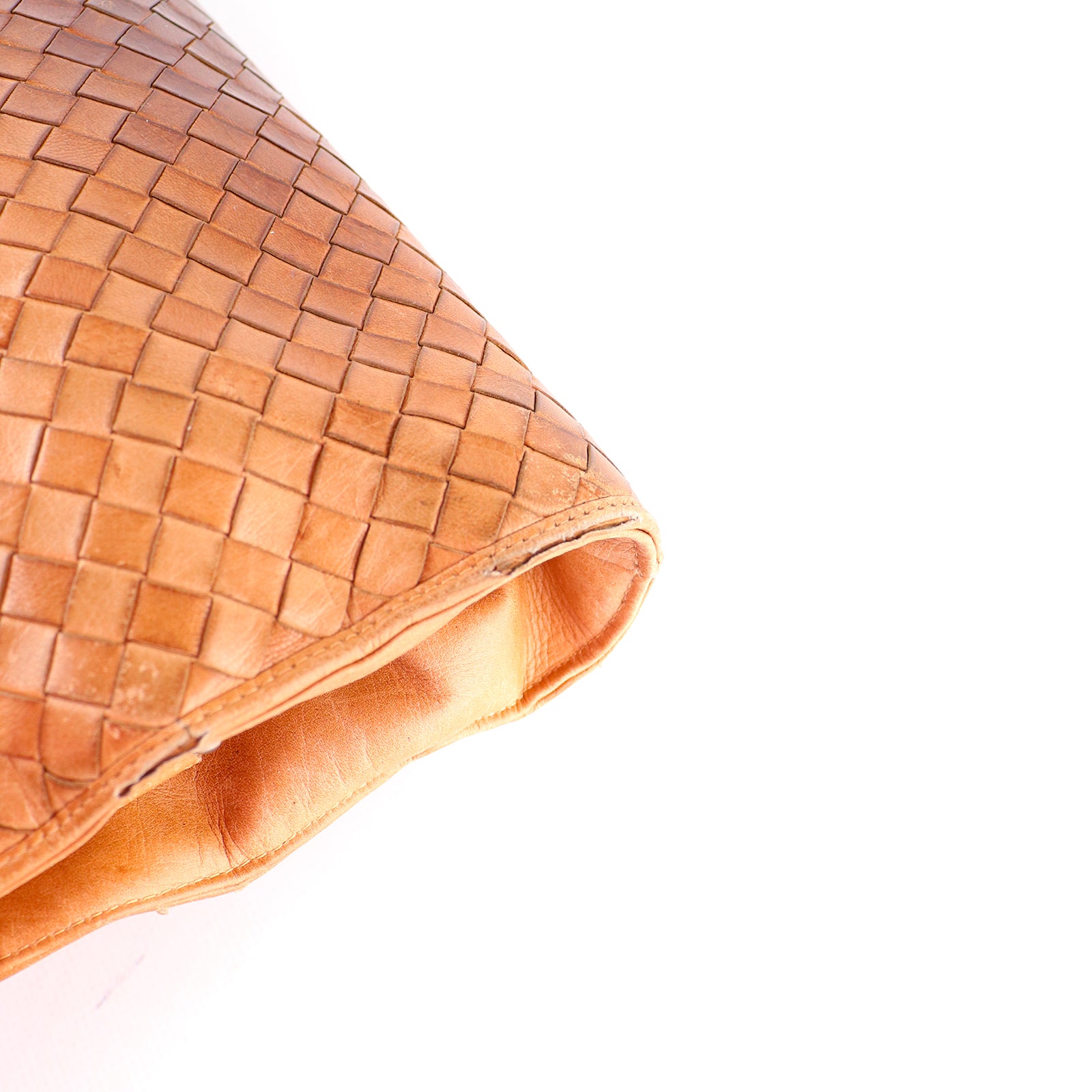 BOTTEGA VENETA - Pochette en cuir Intrecciato vintage