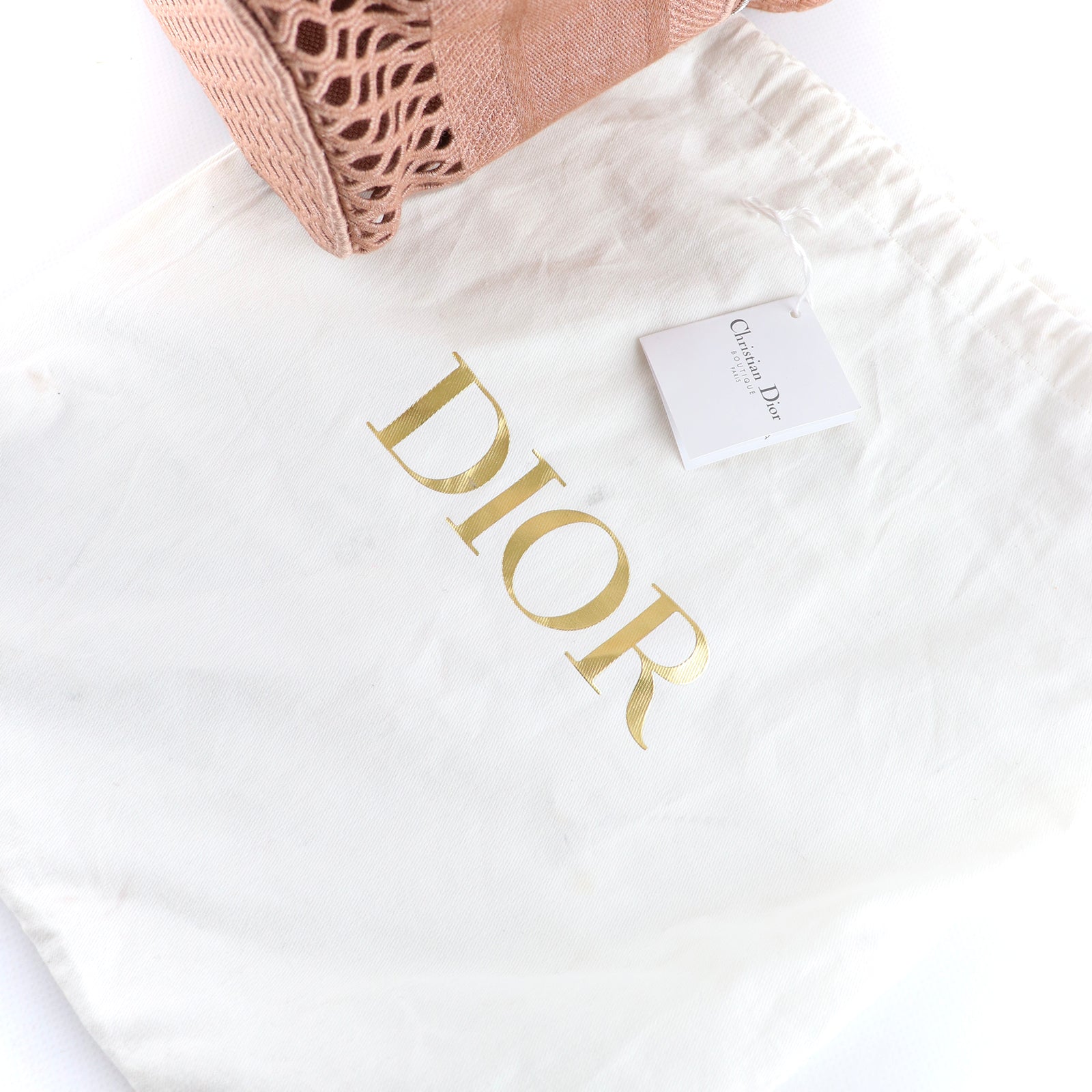DIOR - Vanity Dior Travel en toile rose