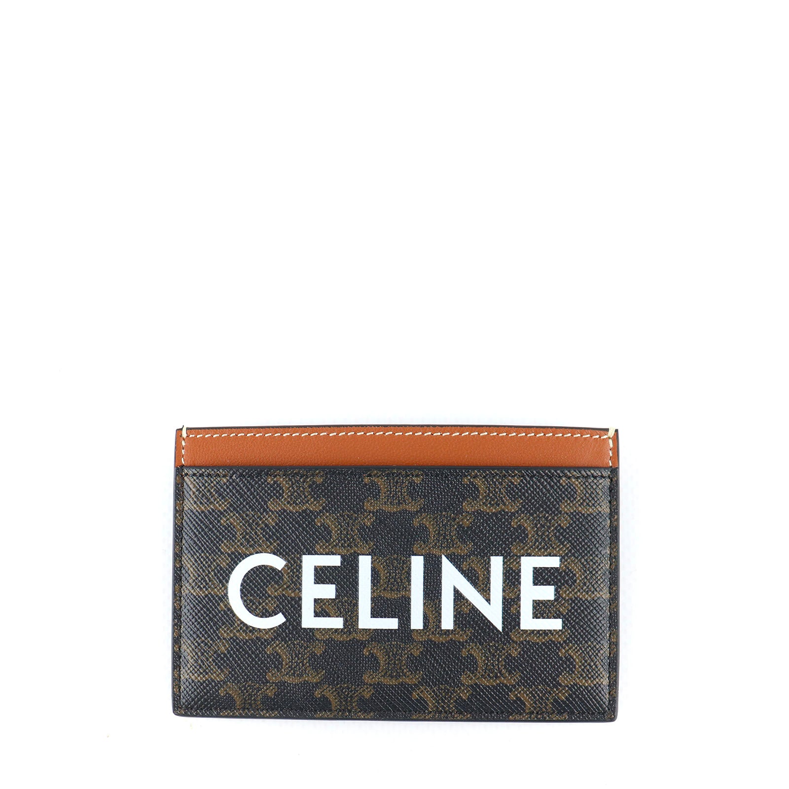 CELINE - Porte-cartes toile Triomphe