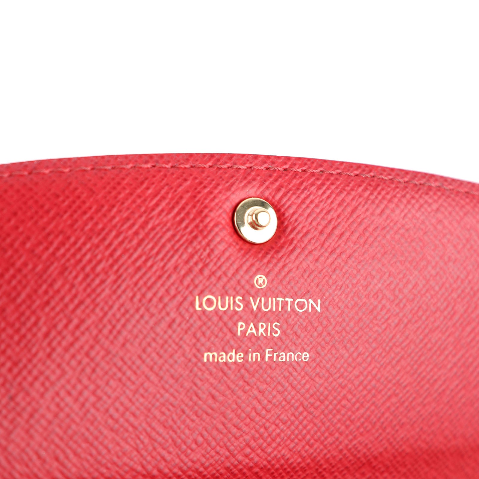 LOUIS VUITTON - Émilie wallet in ebony damier canvas