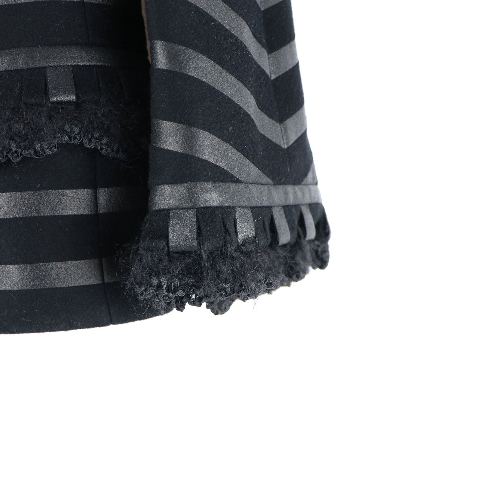 CHANEL - Veste en cachemire à col claudine (T34)