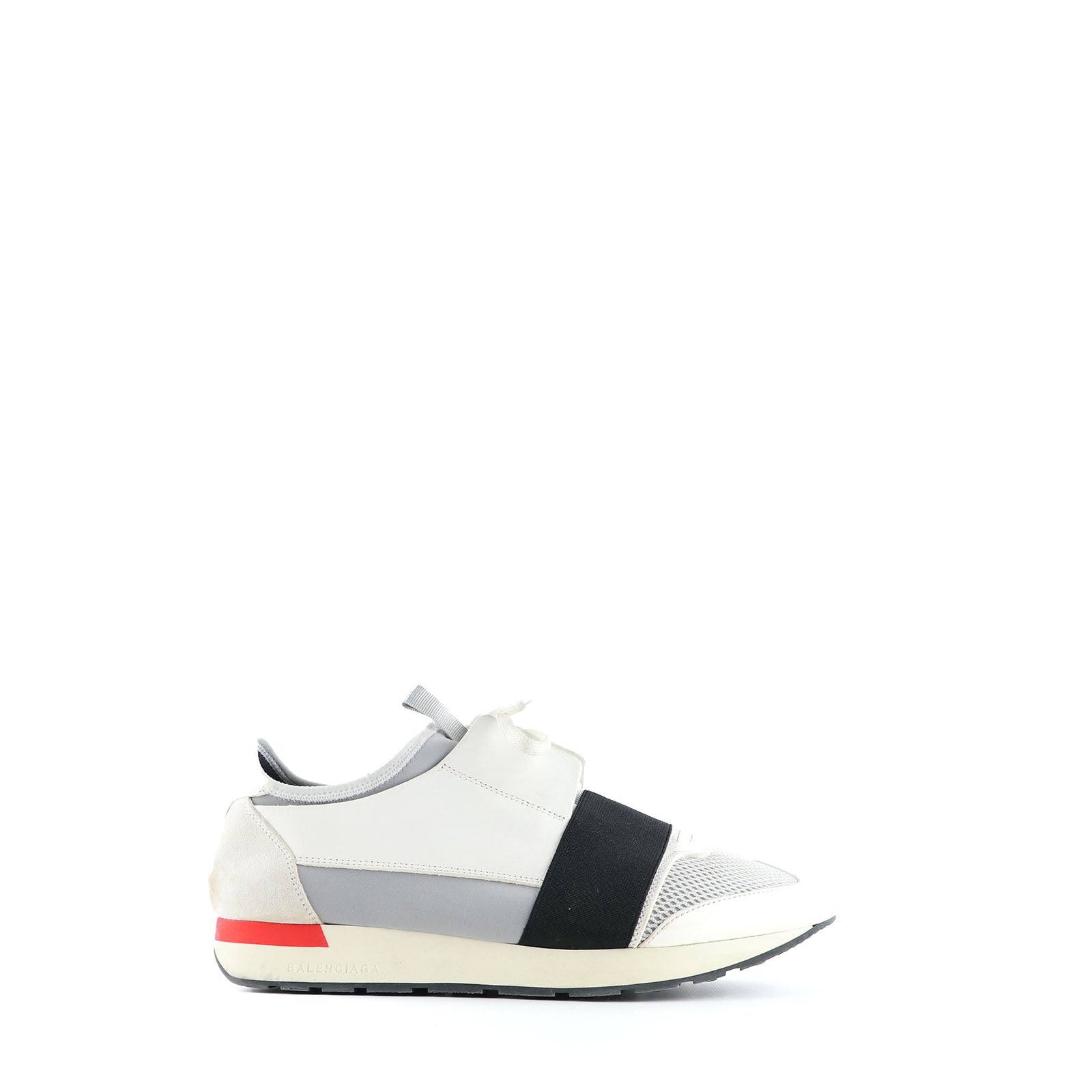 BALENCIAGA - Sneakers Race en cuir et daim (T42)