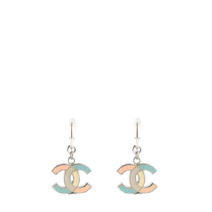 CHANEL - Colorful CC earrings