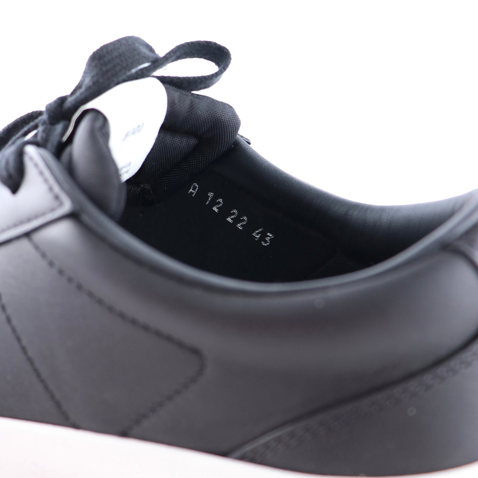 DIOR - Sneakers B101 en cuir noir (T43)