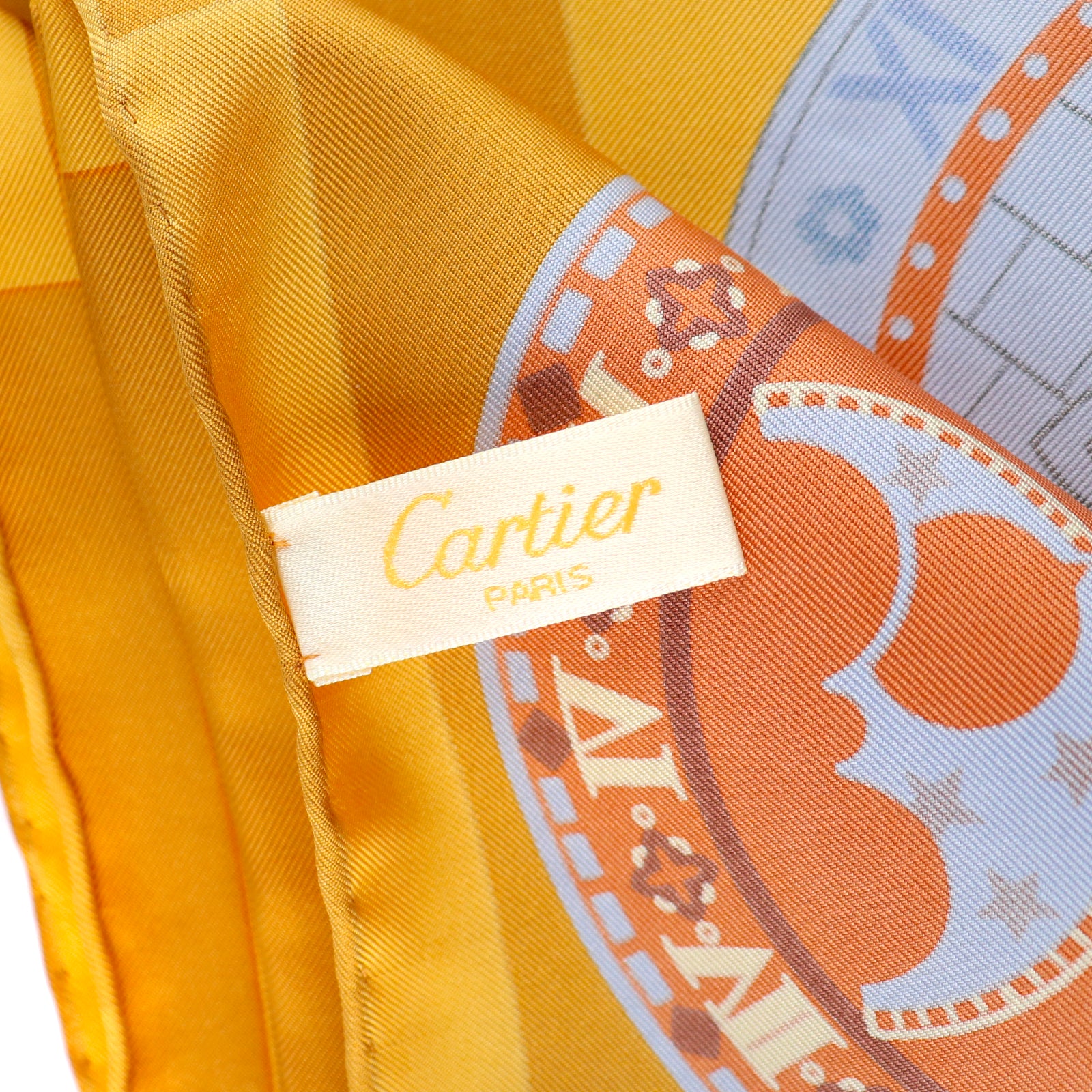 CARTIER - Silk scarf 90