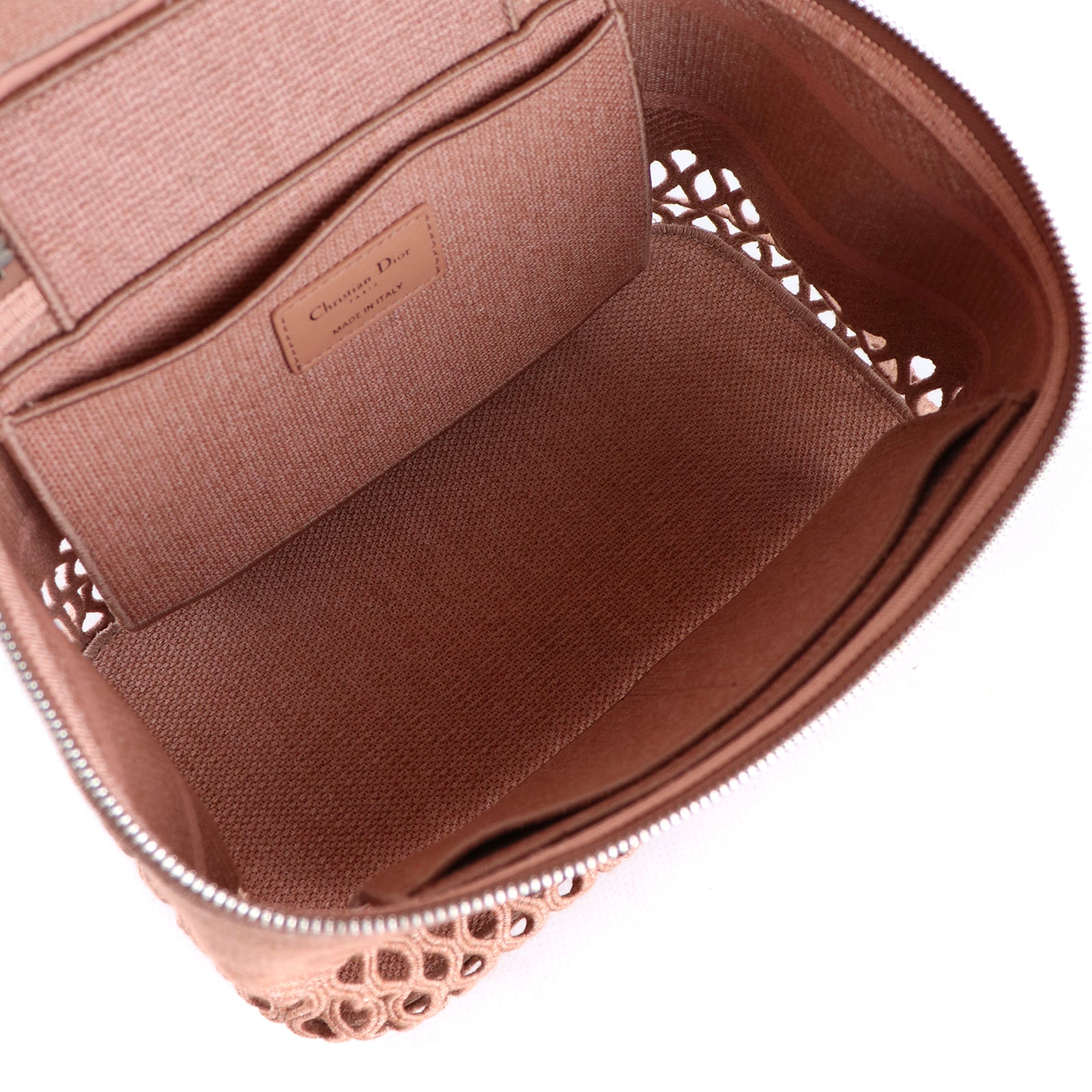 DIOR - Vanity Dior Travel en toile rose