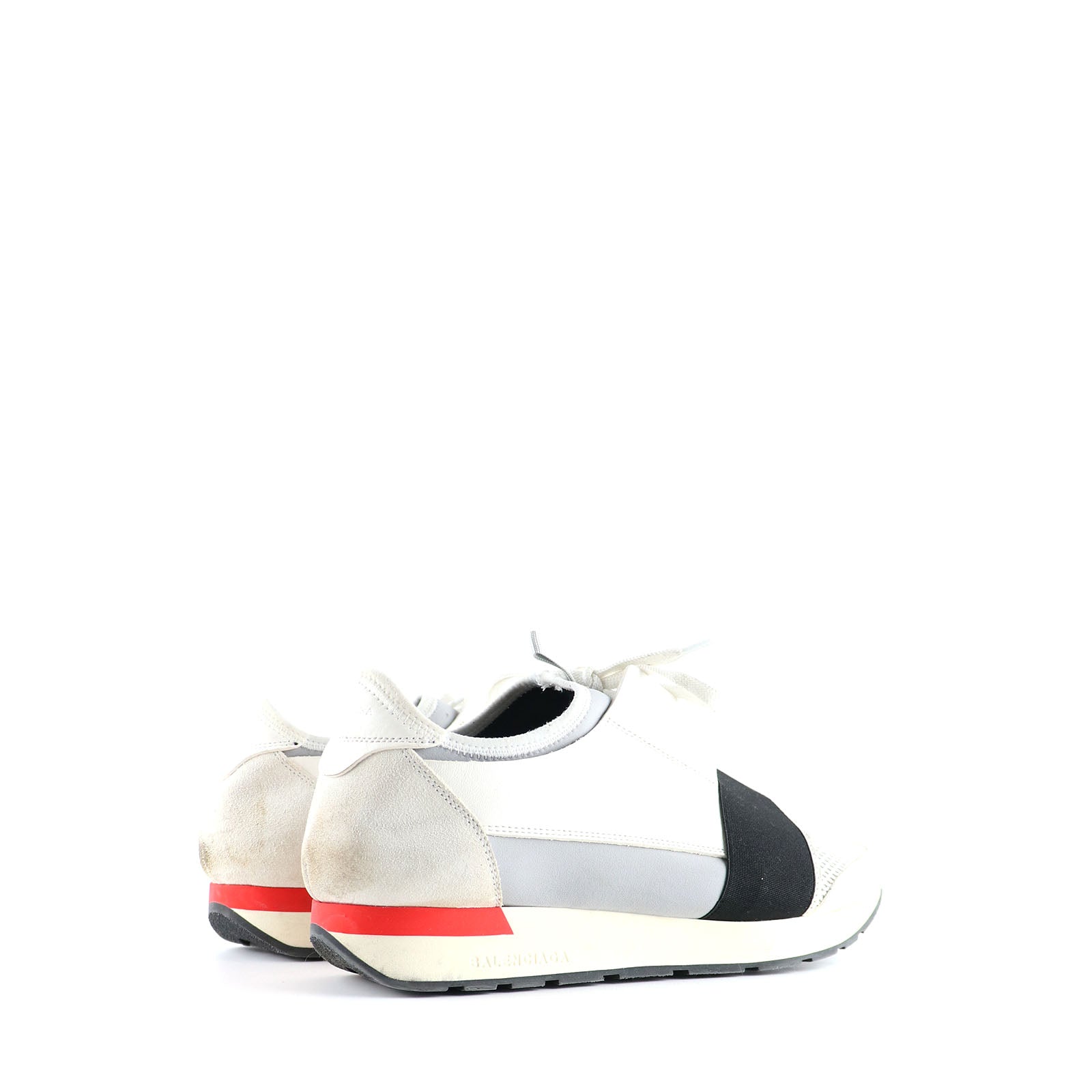 BALENCIAGA - Sneakers Race en cuir et daim (T42)