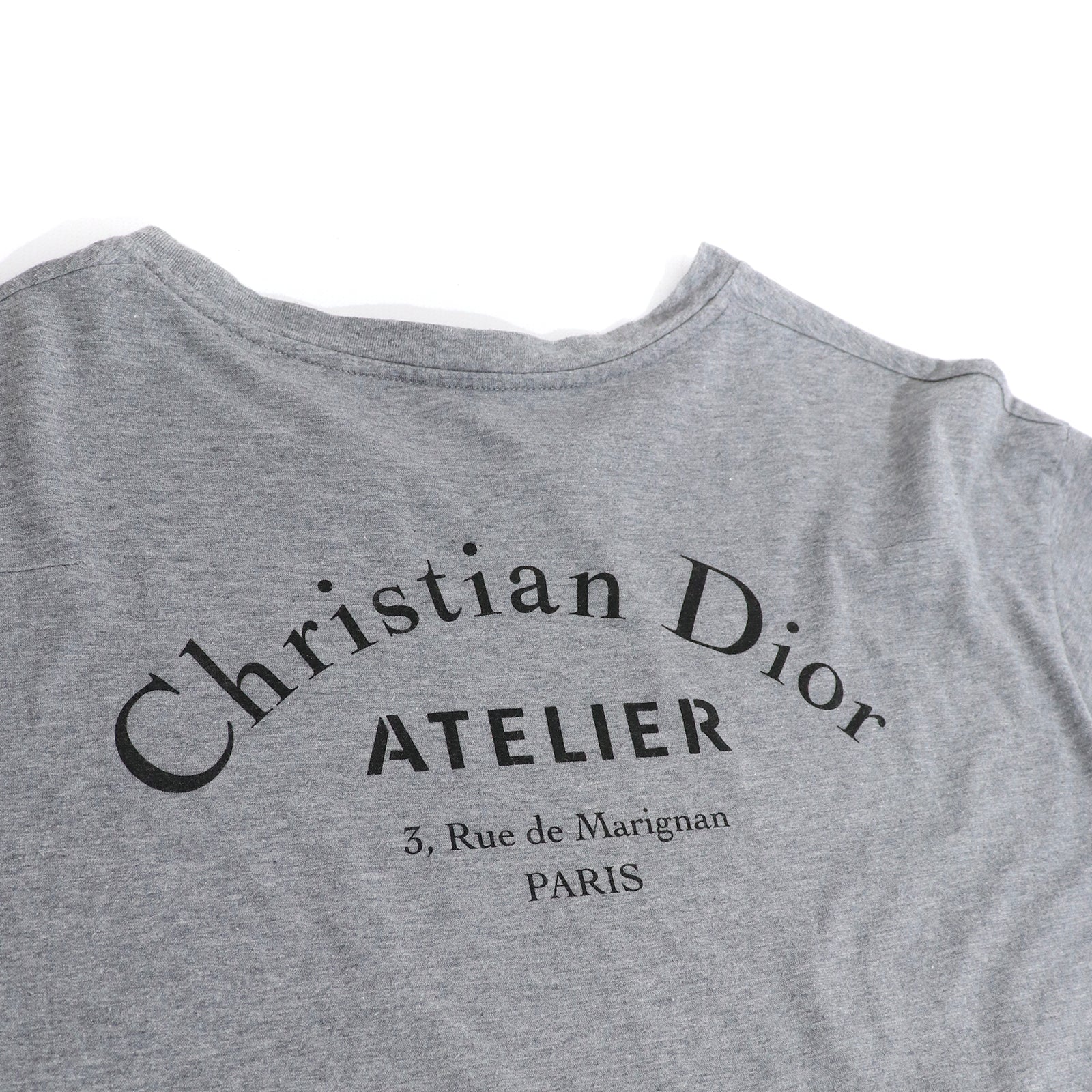 DIOR - Tee-shirt Atelier gris (M)