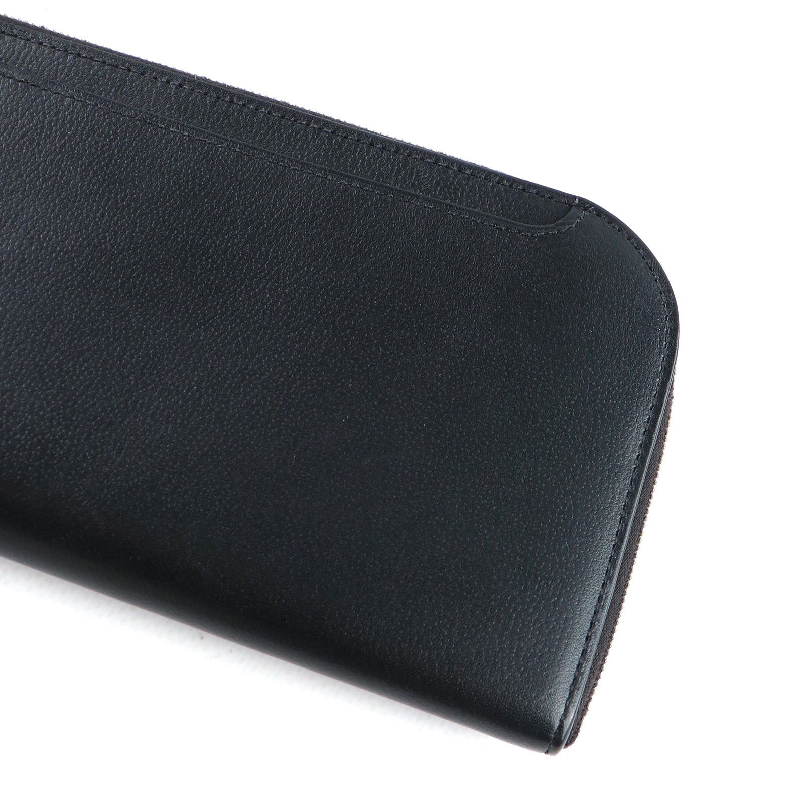 HERMÈS - Étui téléphone Strap GM et dragonne en cuir noir