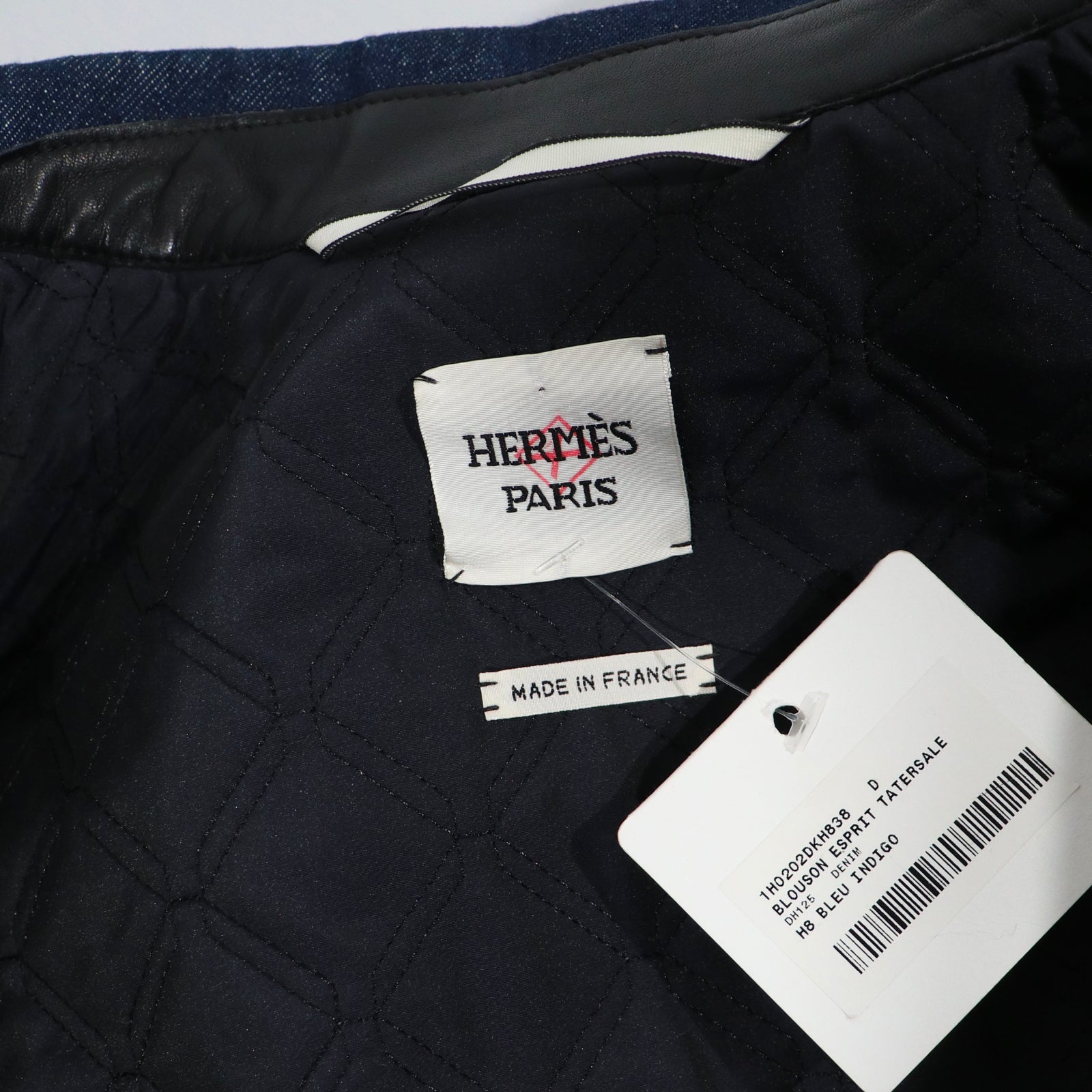 HERMÈS - Tatersale denim jacket (T38)