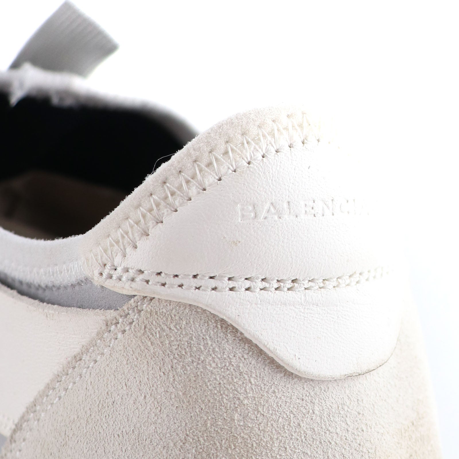 BALENCIAGA - Sneakers Race en cuir et daim (T42)