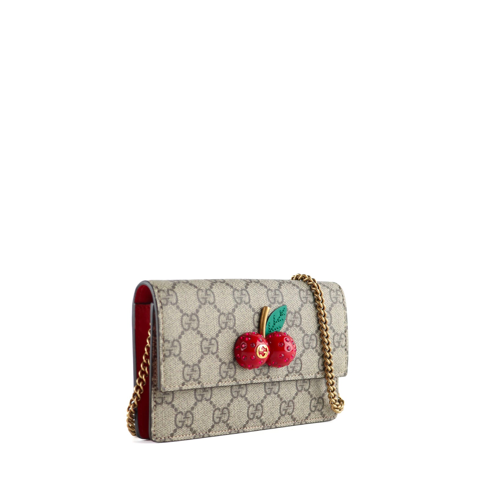 GUCCI - Sac à bandoulière Suprême GG avec cerises