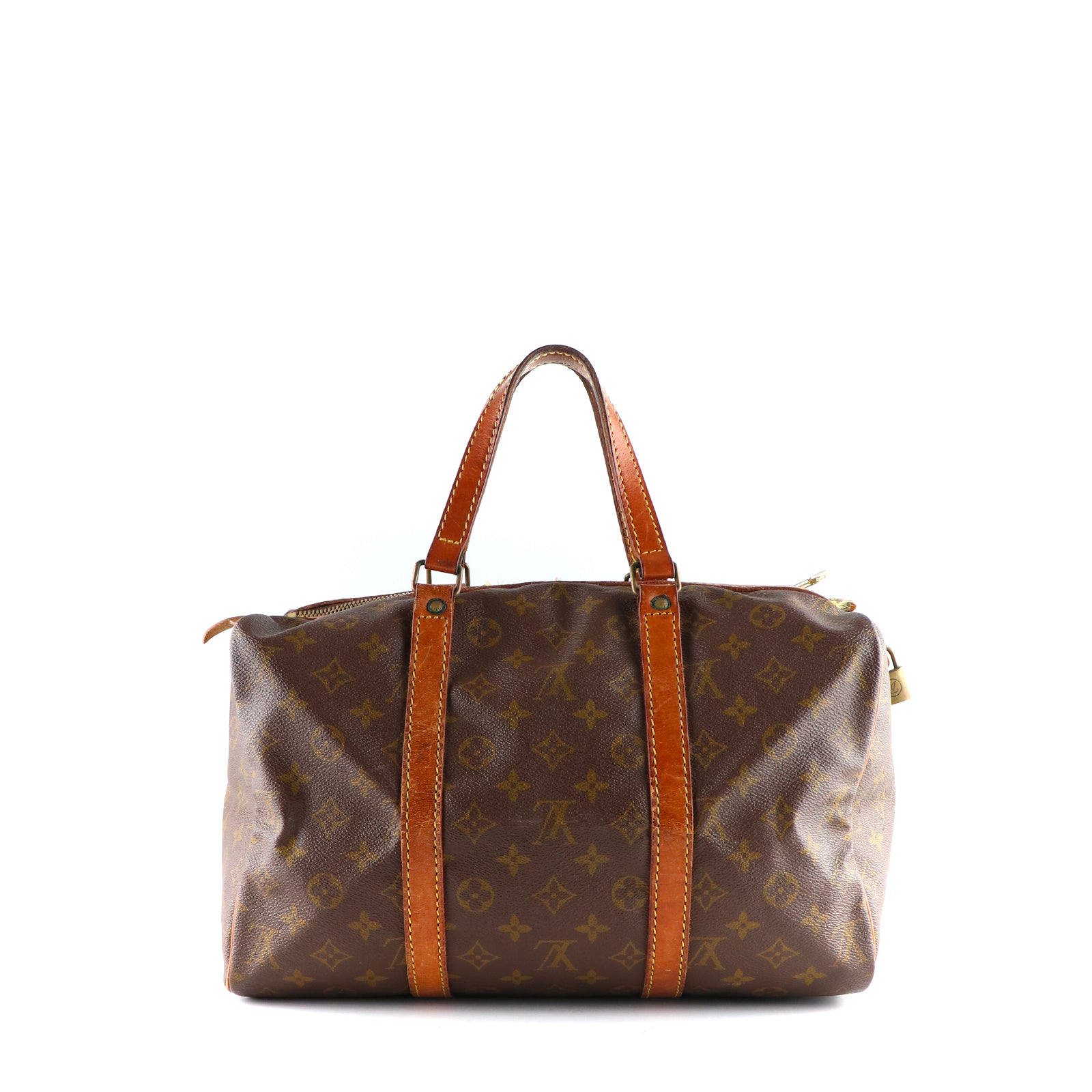 LOUIS VUITTON - Sac à main vintage toile monogrammée