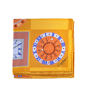 CARTIER - Silk scarf 90