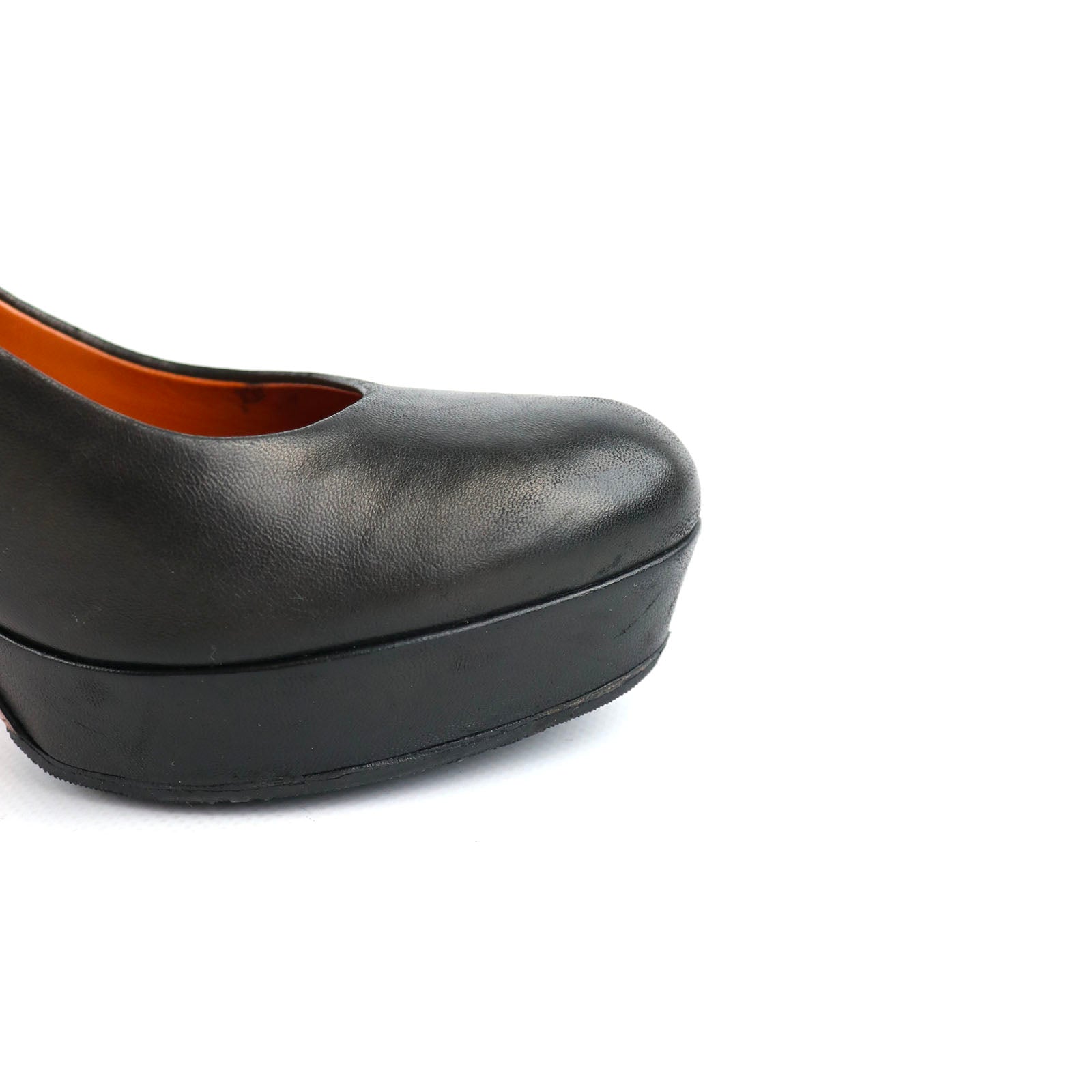 GUCCI - Escarpins en cuir noir (T37)