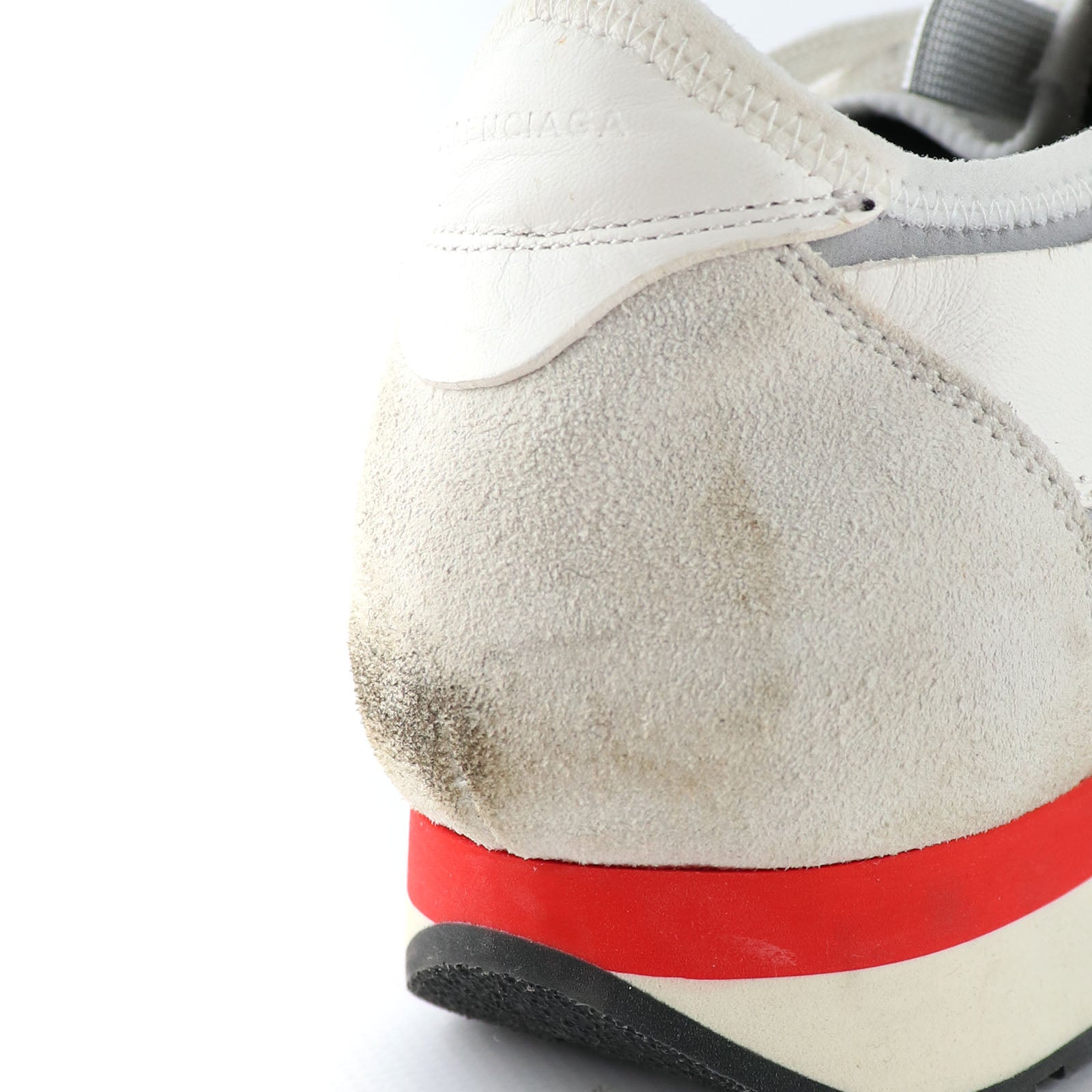 BALENCIAGA - Sneakers Race en cuir et daim (T42)