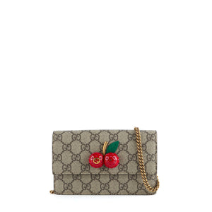 GUCCI - Sac à bandoulière Suprême GG avec cerises