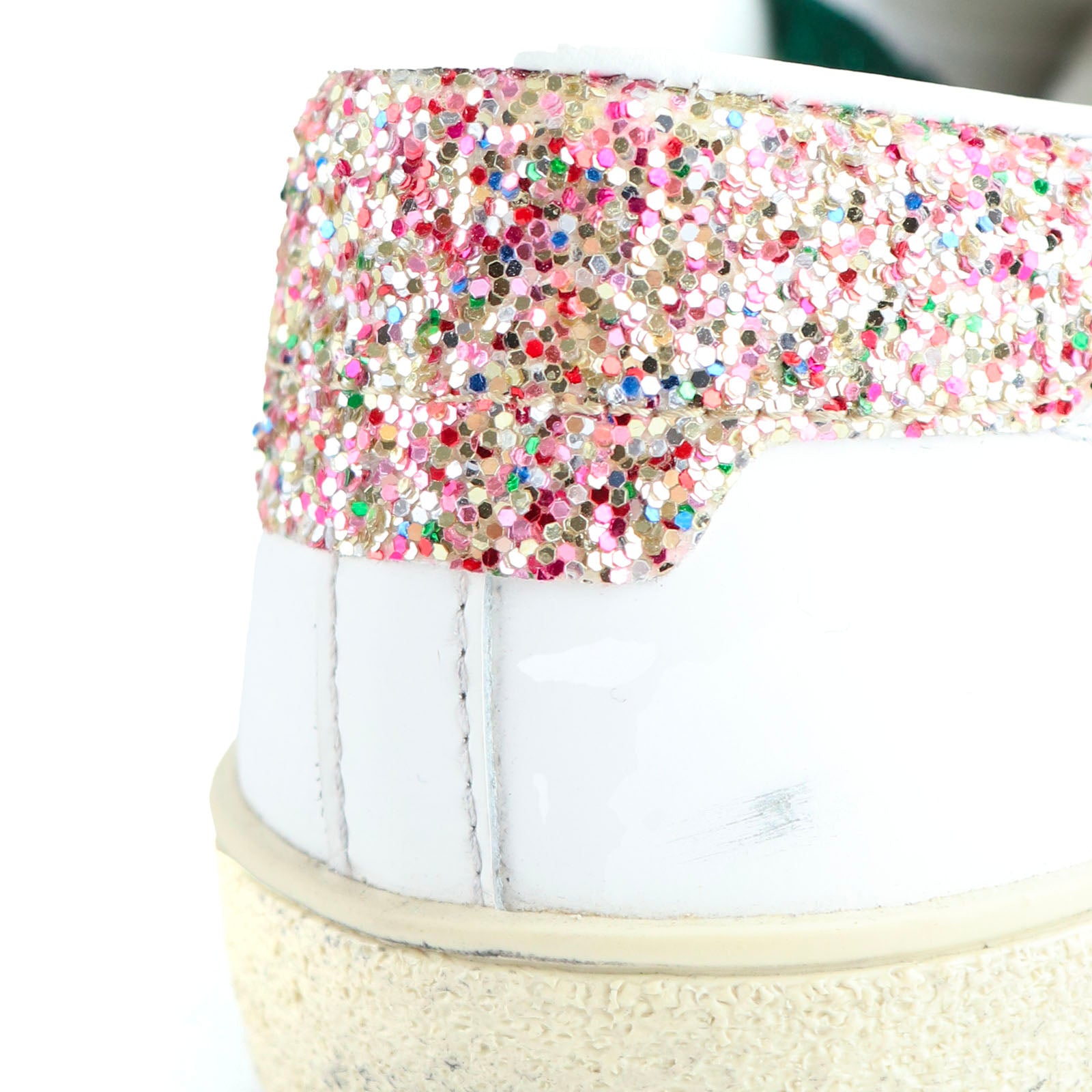 SAINT LAURENT - Court glitter sneakers (T40)