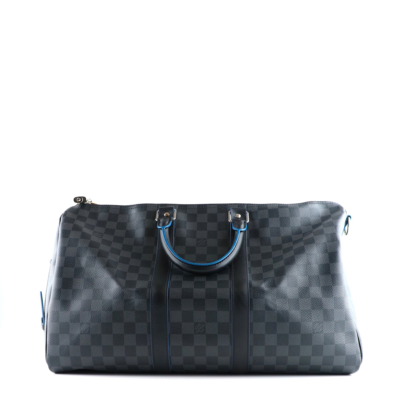 LOUIS VUITTON - Sac de voyage Keepall 45 en toile damier graphite édition limitée