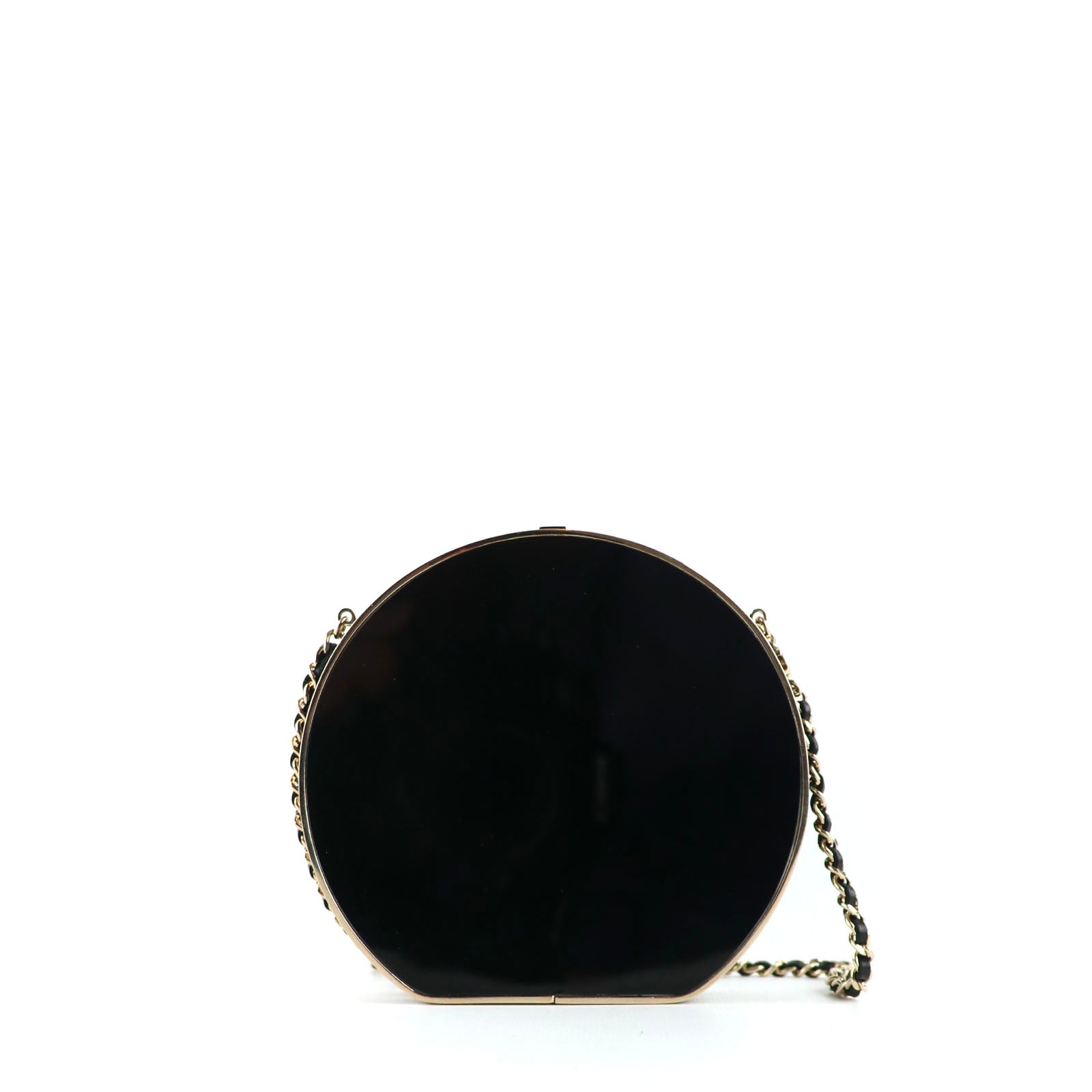 CHANEL - Sac Minaudière en plexiglass et verres de gripoix