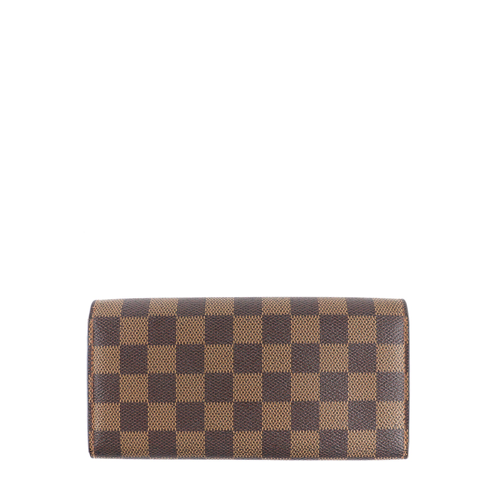 LOUIS VUITTON - Émilie wallet in ebony damier canvas