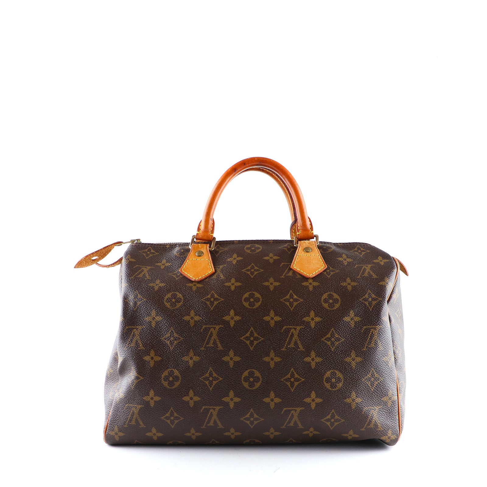 LOUIS VUITTON - Sac à main Speedy 30 en toile monogramme