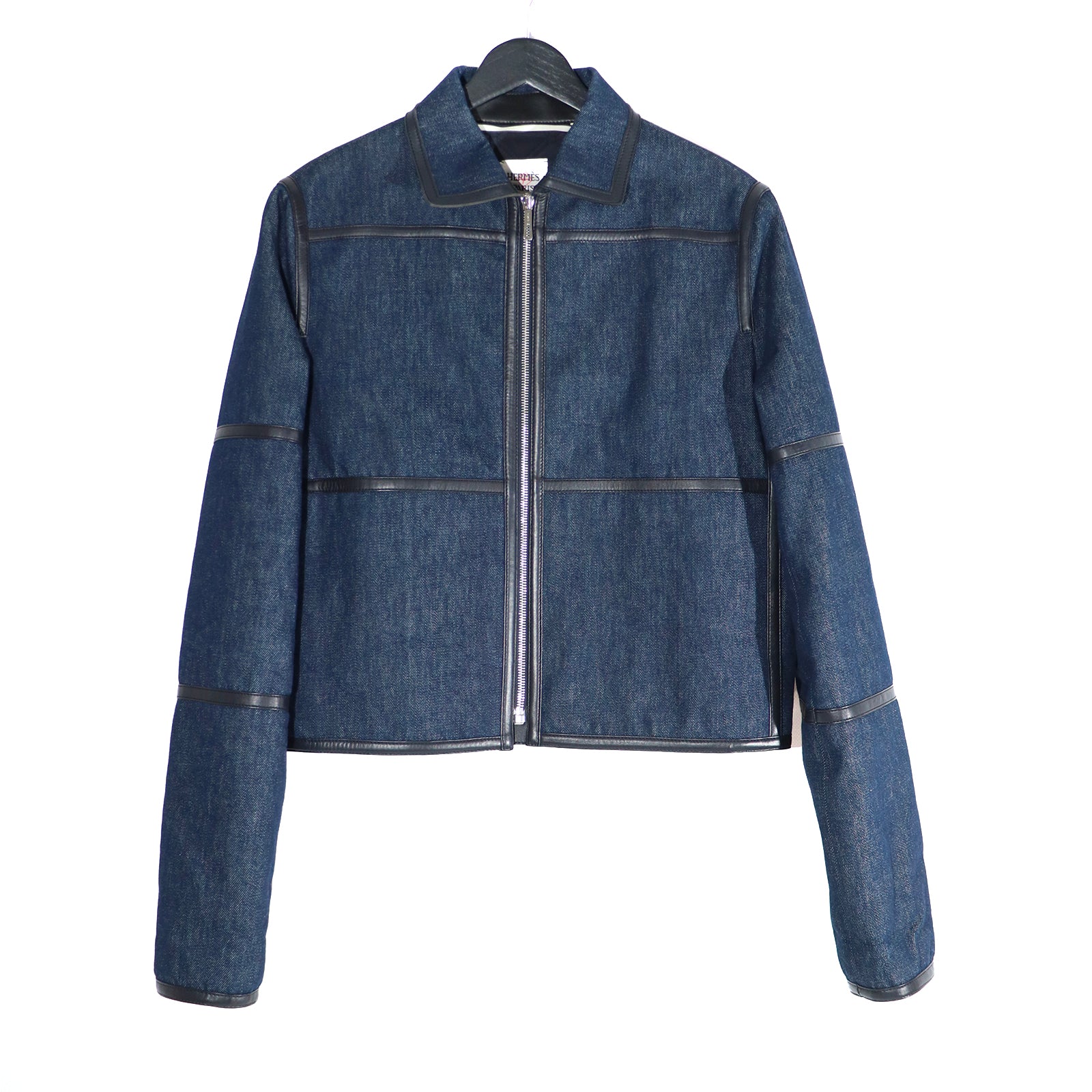 HERMÈS - Tatersale denim jacket (T38)