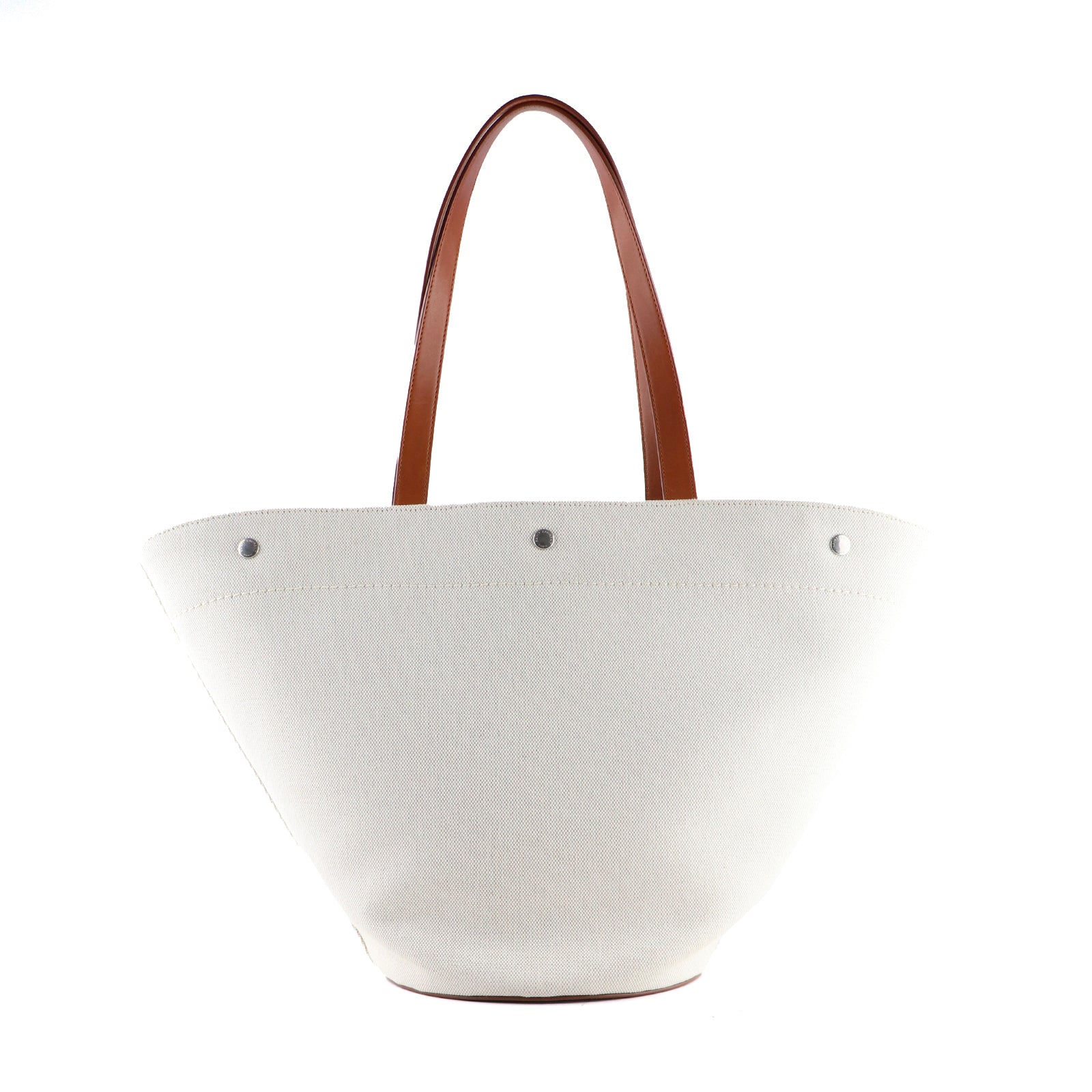 SAINT LAURENT - Sac cabas Rive Gauche Shopping en toile et cuir