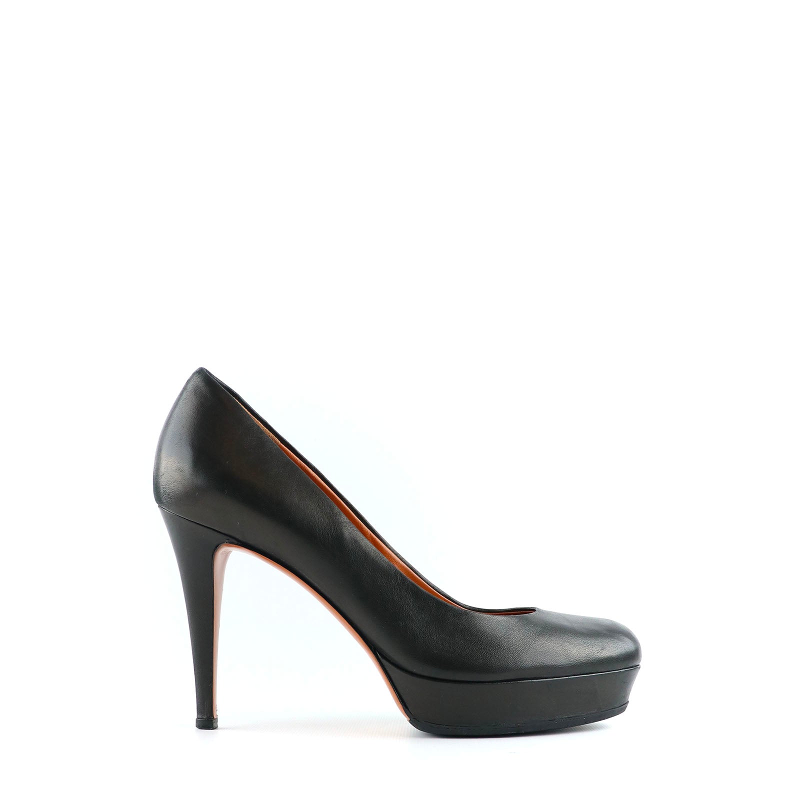 GUCCI - Escarpins en cuir noir (T37)
