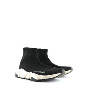 BALENCIAGA - Speed ​​sneakers in black canvas (T36)
