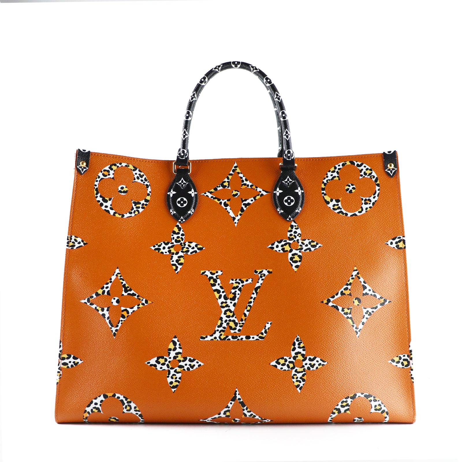 LOUIS VUITTON - Sac cabas OnTheGo Jungle GM Edition limitée