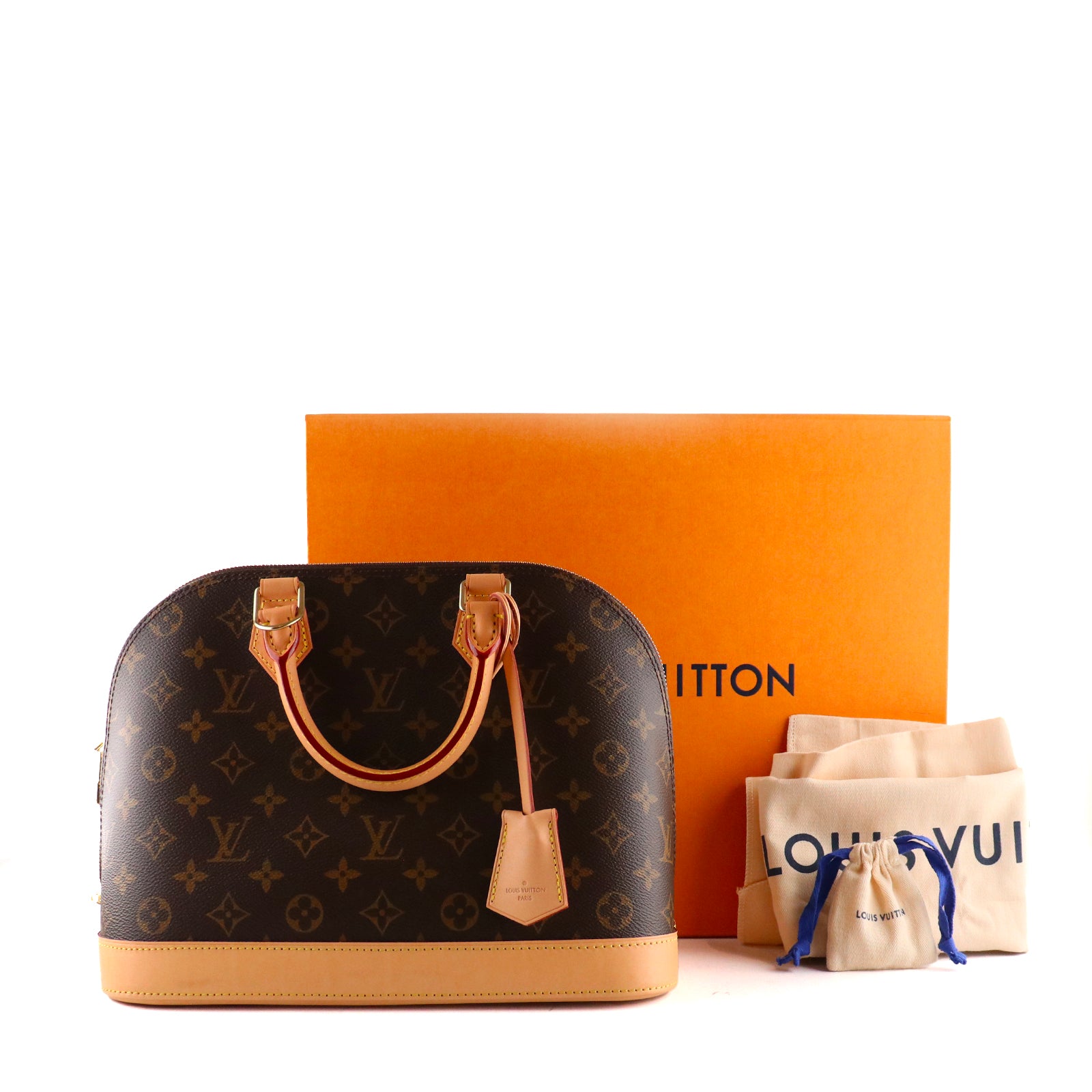 LOUIS VUITTON - Alma PM handbag in monogram canvas