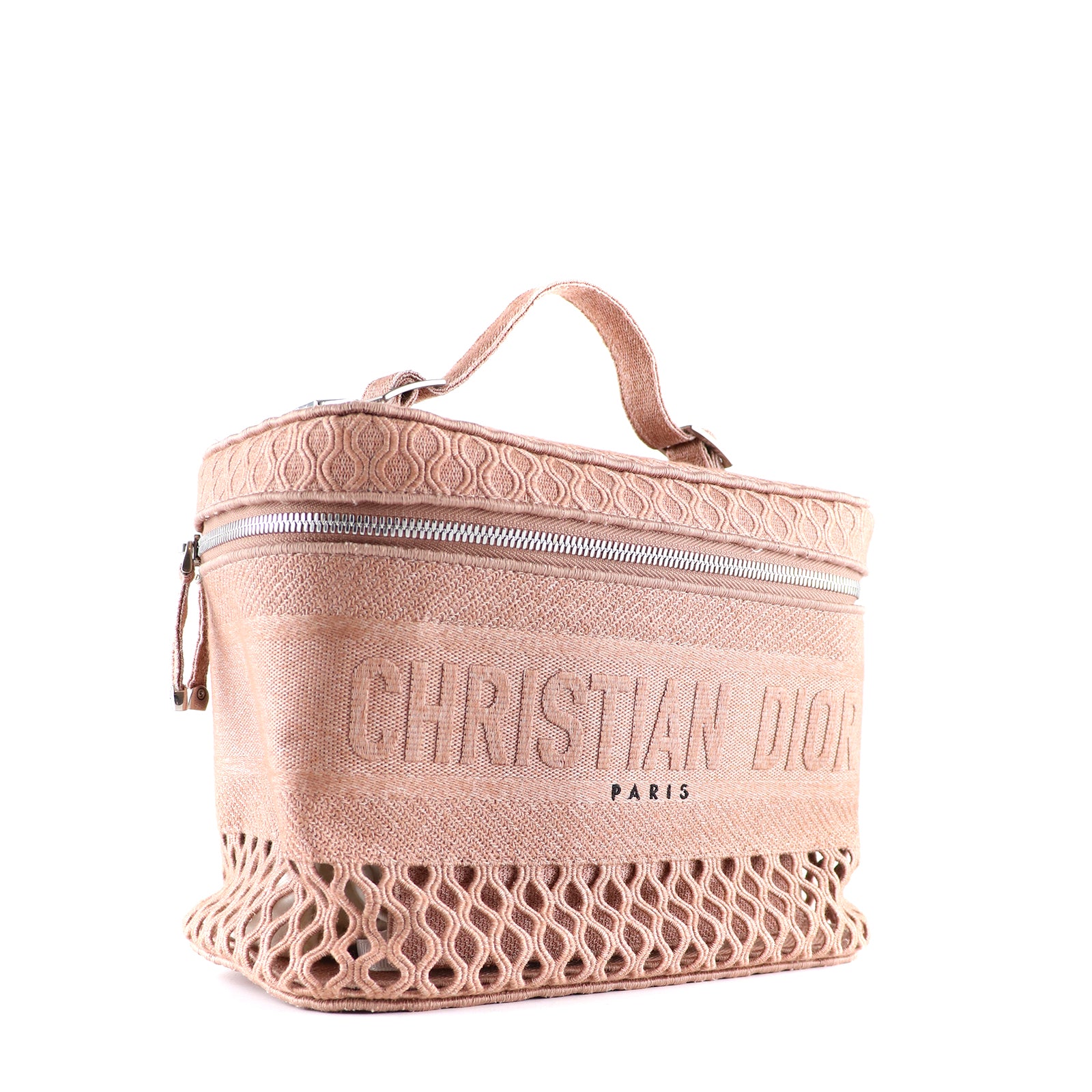 DIOR - Vanity Dior Travel en toile rose