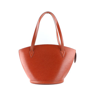 LOUIS VUITTON - Medium Saint Jacques handbag in vintage brown epi leather