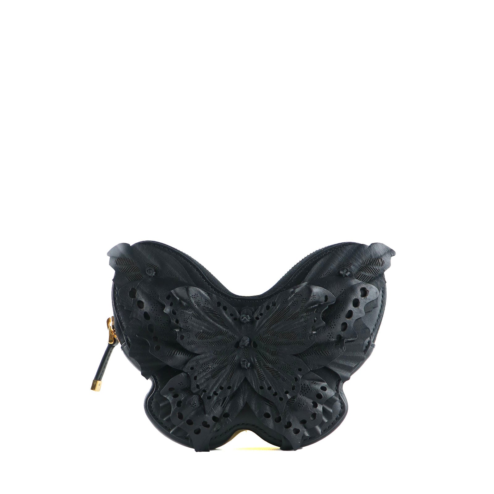 DIOR - Pochette en cuir Papillon Caro