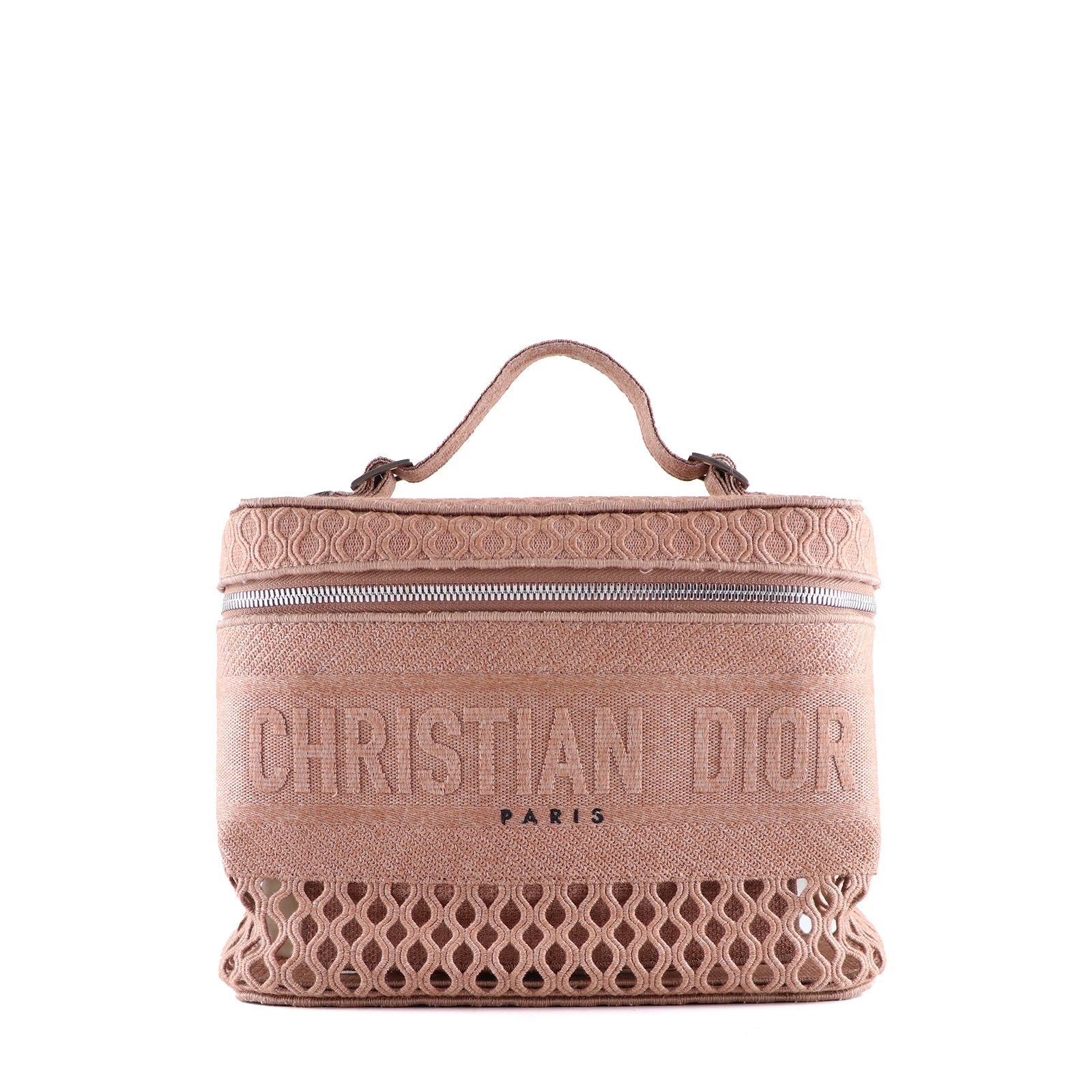 DIOR - Vanity Dior Travel en toile rose
