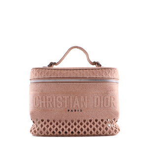 DIOR - Dior Travel vanity in pink canvas