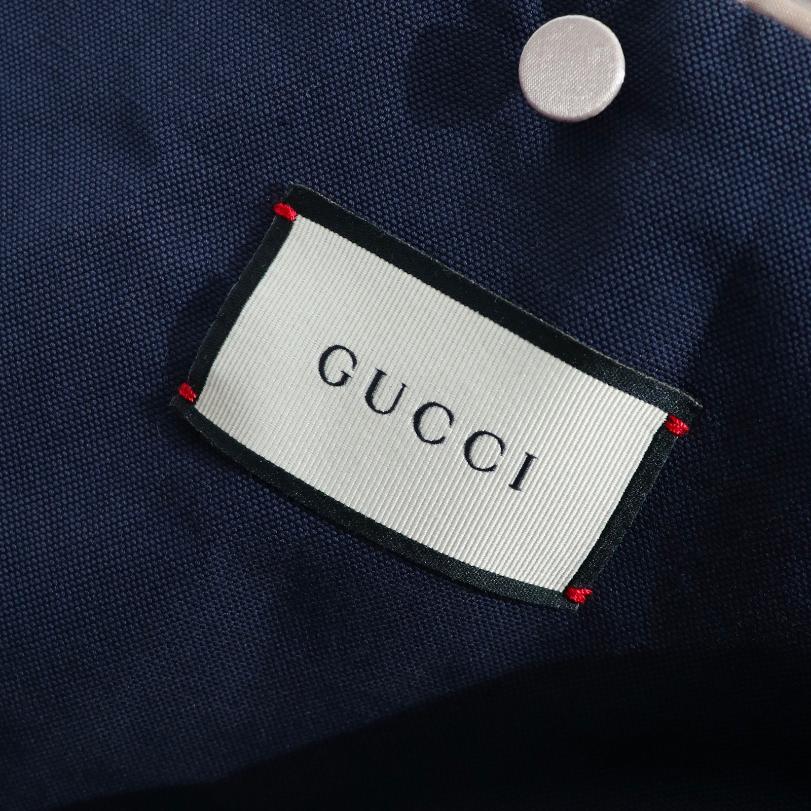 GUCCI - Veste de costume bleu marine (T48)
