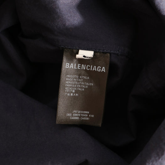 BALENCIAGA - Chemise oversize avec logo (T36)