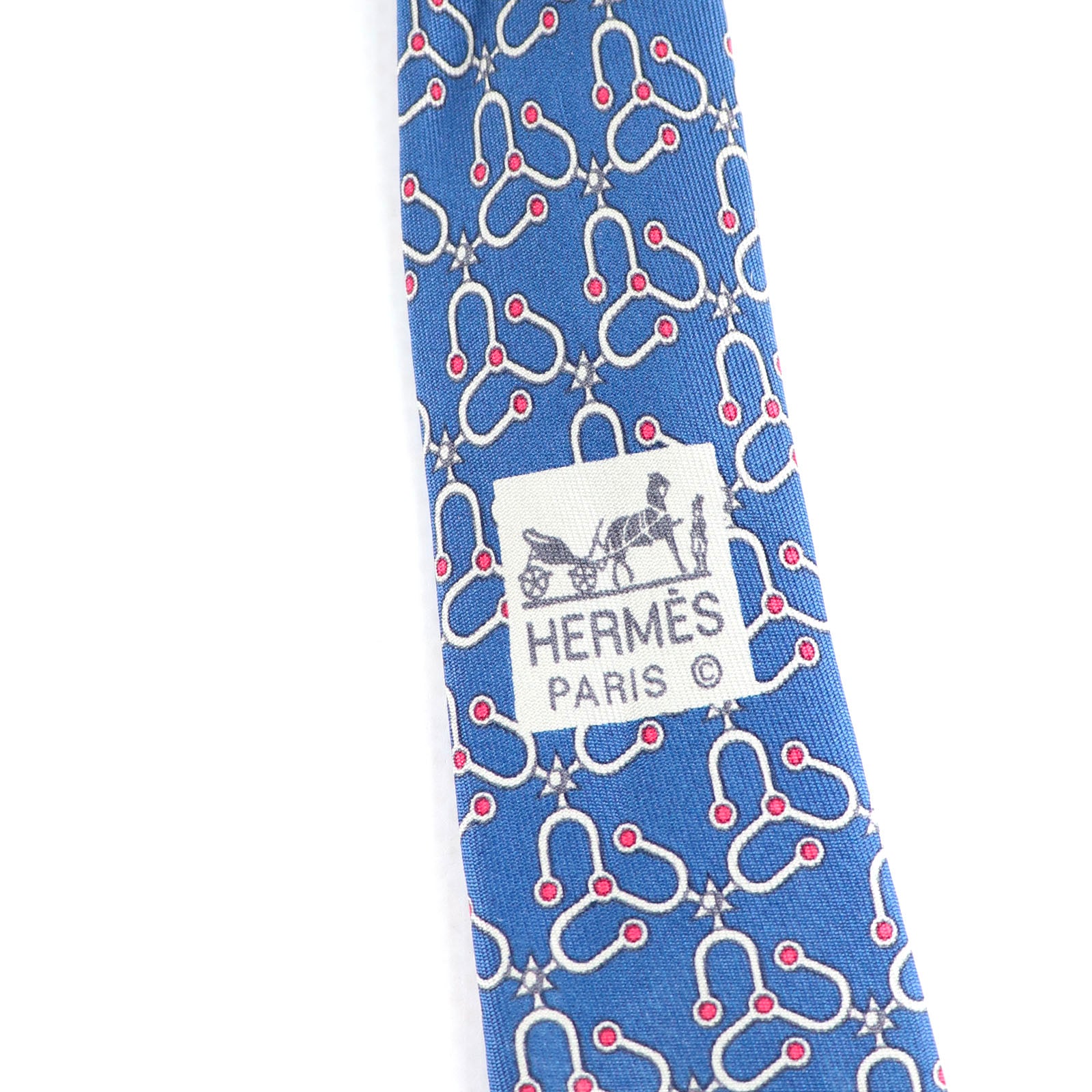 HERMÈS - Cravate en soie